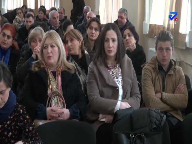 TV Maga TV presentation of civics projects by students in  Kutaisi Public School #1 07022019.mp4