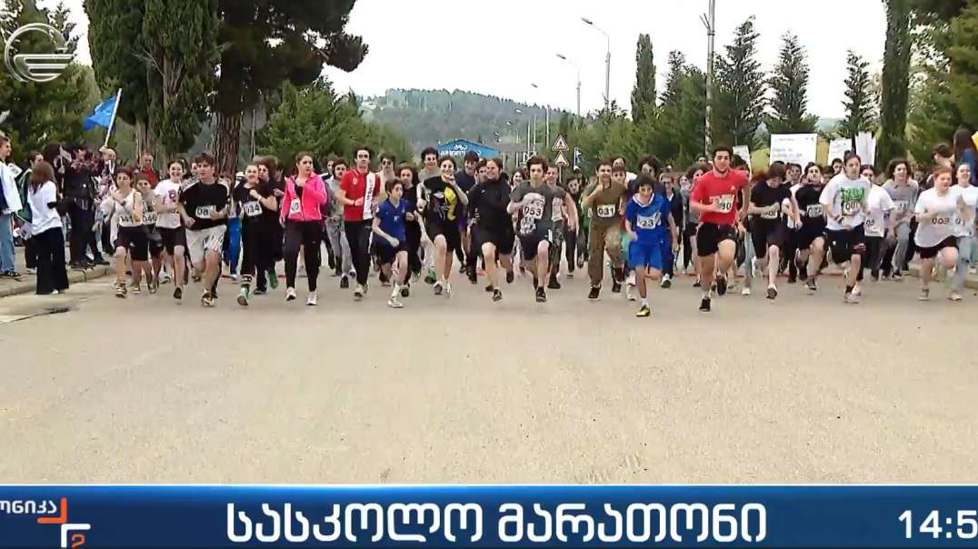TV Imedi - Marathon for promoting healthy lifestyle